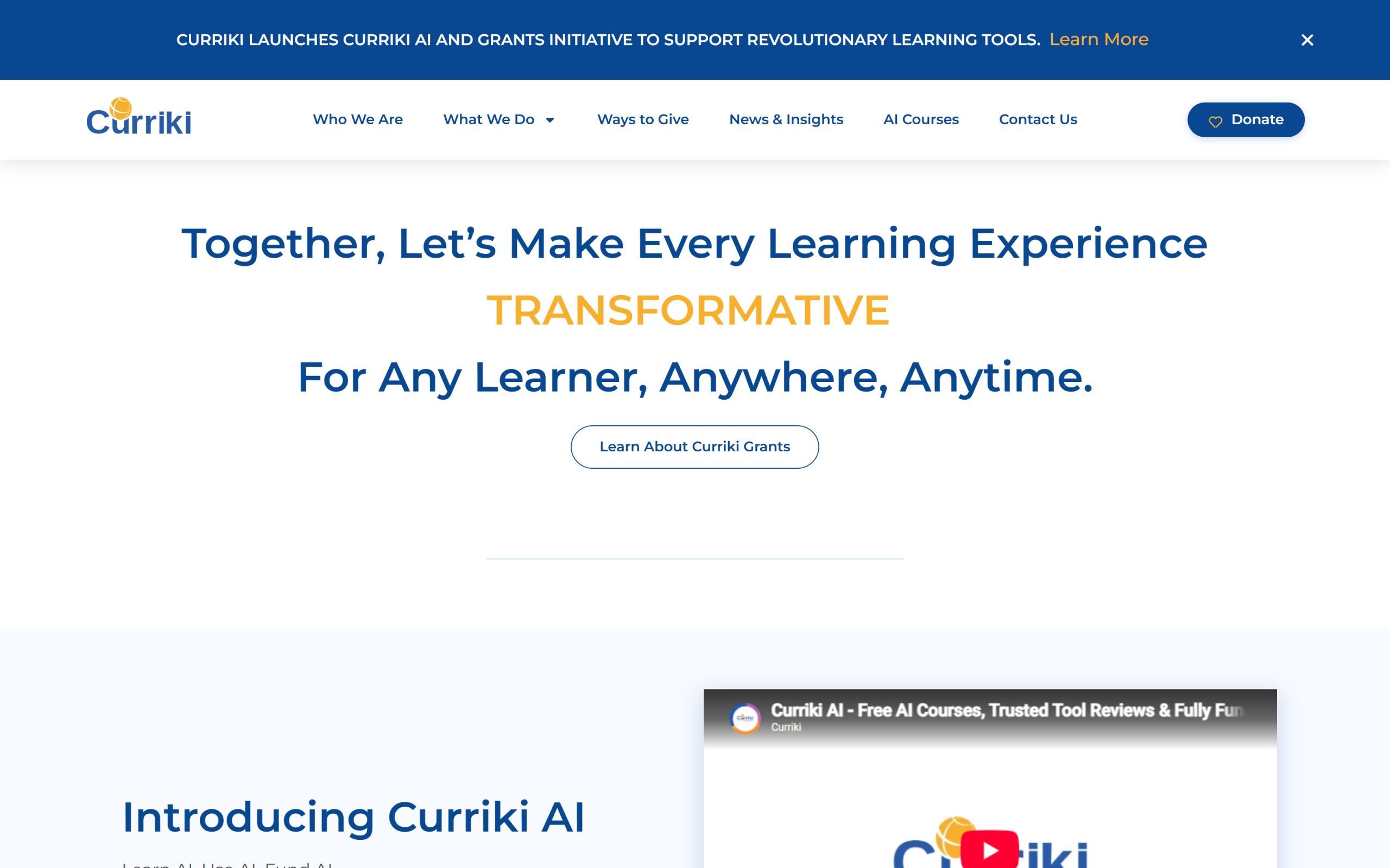 Curriki website
