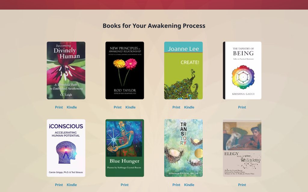 Trillium: shop, books section